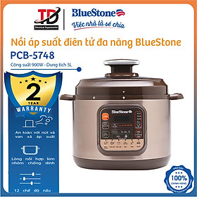 Mua Nồi Áp Suất Điện Tử BlueStone PCB-5748  900W-5.0Lit  Hàng Chính Hãng