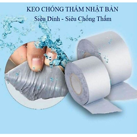 SIÊU DÍNH VỚI 1 CUỘN BĂNG KEO DÁN CHỐNG THẤM DÁN MỌI THỨ TIỆN DỤNG HÀNG CHUẨN