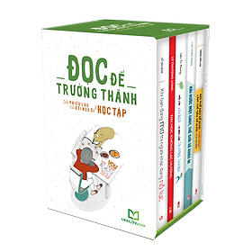 Hình ảnh Đọc Để Trưởng Thành - Tuyển Chọn Những Cuốn Sách Hay Dành Cho Bạn Trẻ (Hộp 5 Cuốn) - Tặng Kèm Sổ Độc Quyền (Số Lượng Có Hạn)