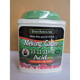 Mua Phân bón qua lá N.P.K Mekong Garden 33 - 11 - 11+TE Acid Plus Đâm Chồi  Nẩy Tượt (hủ 500gr)