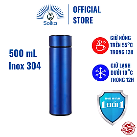 Mua Bình Giữ Nhiệt SOIKA SB04500 Bằng Thép Không Gỉ Inox 304 500ml Nhiều Màu