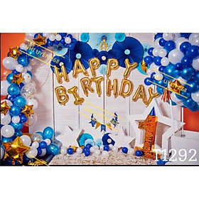 Thảm vải chụp ảnh / Thảm vải treo tường / Tranh vải decor tiệc sinh nhật cho bé (mã T1292)