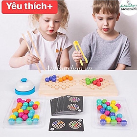 ️Đồ chơi rèn kỹ năng tương tác gắp bi chiến đấu