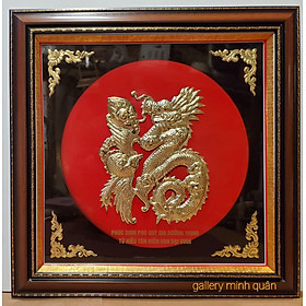 Mua Tranh đồng vàng chữ Phúc ( Hán nôm KT 70*70 cm )