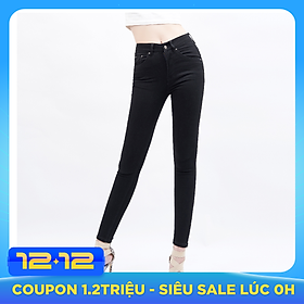 Quần Jean Nữ Pha Tơ Nhân Tạo Lưng Cao Dáng Skinny Aaa Jeans - UCSD Rayon Có Nhiều Màu Size 26 - 32