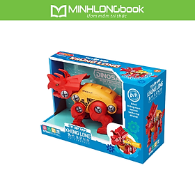 Đồ chơi tự lắp ráp khủng long - Khủng long ba sừng DK81088