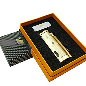 Mua Hộp quẹt Bật Lửa Khò  3 tia nhiều mầu dùng gas cao cấp  lửa bền bỉ K3-08