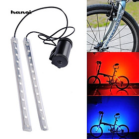 Dải đèn LED 8 chế độ gắn căm xe đạp trang trí