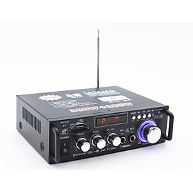 Mua 12V 220V BT-298A 2CH LCD Display Digital HIFI Audio Stereo Power Amplifier Bluetooth FM Radio Car Home 600W-Cao Cấp Loại
