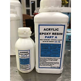 Mua Nhựa Epoxy Resin 1kg trong suốt loại cứng