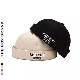 Nón Beanie vành tròn, miki hat phong cách Retro Hàn Quốc dáng Unisex nam nữ