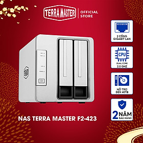 Mua Thiết bị lưu trữ mạng NAS TerraMaster F2-423 - 2 khay ổ cứng Hàng chính hãng