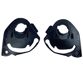 2 Pieces Motorcycles Helmet Lens Base/ Replace Side Plate Helmets Visor Mounts/ for Ff800 Ff353 353 320 328