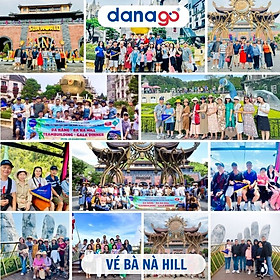 Hình ảnh Vé Bà Nà Hills 2024 | VÉ QRCODE | DANAGO Travel - Trẻ em (cao từ 1m - dưới 1,4m) - Vé Vào Cổng + Cáp Treo