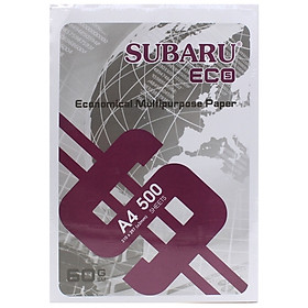 Nơi bán Giấy Đa Chức Năng Subaru Eco 60gsm (500 Tờ) - Giá Từ -1đ