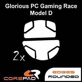 Mua Feet chuột PTFE Corepad Skatez Glorious Model D - 2 Bộ - Hàng Chính Hãng