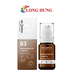Tinh chất dưỡng ẩm DrCeutics Niacinamide 12% + NAG 5% (30g/40g) - Hàng chính hãng