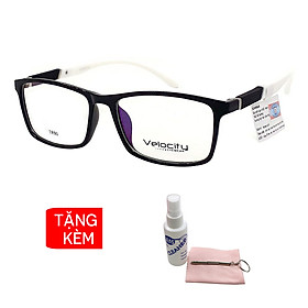 Gọng kính, mắt kính chính hãng Velocity VL36458 018 - Tặng 1 khăn và nước lau kính - khăn màu ngẫu nhiên