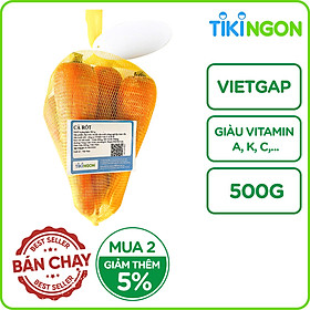 Cà Rốt Đà Lạt VietGAP TikiNGON 500g