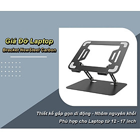 Mua Giá Đỡ Laptop Bracket NewSteel Carbon Tản Nhiệt Và Gấp Gọn Di Động - Home and Garden