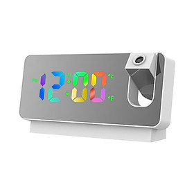 LED   Clock Loud   Ceiling USB  for Students - A White