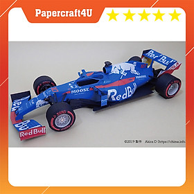 Mô hình giấy thủ công xe đua F1 STR-14 đội Red Bull Racing tỉ lệ 1/20