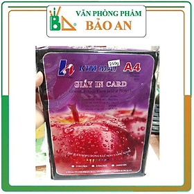 Giấy in card Kim mai ĐL 250g