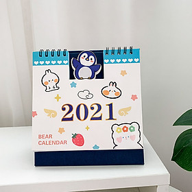 Lịch Bàn 2021 Sáng Tạo Để Bàn Trang Trí Công Việc Note Lịch Mới Kế Hoạch Năm