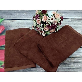 Mua khăn tắm nâu 70x140cm