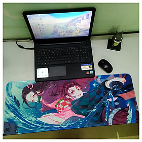 Mua Pad chuột  tấm lót chuột cỡ lớn 80x30x0.3 cm mẫu Anime Kimetsu No Yaiba  ASUS ROG