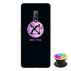 Ốp lưng dành cho điện thoại Realme X hình  12 Cung Hoàng Đạo - Cung Nhân Mã - tặng kèm giá đỡ điện thoại iCase xinh xắn - Hàng chính hãng