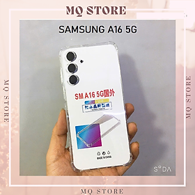 Ốp lưng cho Samsung A16 5G dẻo trong TPU chống sốc 4 góc cạnh, bảo vệ camera ( hàng chính hãng)