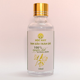 Tinh dầu Tràm Organic hữu cơ 50ml Mộc Mây - tinh dầu thiên nhiên nguyên chất 100% - dùng xông tắm ngừa cảm lạnh, giảm côn trùng cắn đốt cho Bé, Trẻ sơ sinh và Trẻ nhỏ | An toàn cho làn da nhạy cảm của Bé