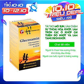 Viên uống TPCN GLUCOSAMIN giúp ngăn ngừa và hạn chế viêm khớp