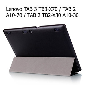 Bao Da Cover Dành Cho Máy Tính Bảng Lenovo TAB 3 TB3-X70 / TAB 2 A10-70 / TAB 2 TB2-X30 A10-30