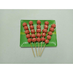 Mua Hồ Lô_mô hình xiên que bằng nhựa