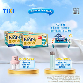 Bộ 2 Thùng 24 hộp Sữa pha sẵn Nestlé NANGROW sữa mát công thức từ Thụy Sĩ 6(4 x 180ml) - (Bé từ 1 tuổi)