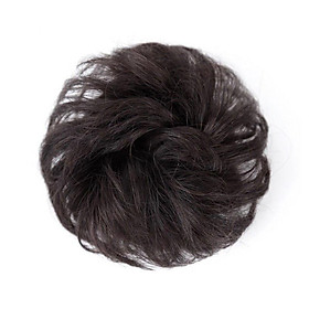 Búi tóc giả xoăn cột chun co giản dành cho nữ tạo kiểu tóc makeup cá nhân