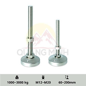 A-MAL A-MALS - Chân tăng chỉnh chiều cao, inox 304, chịu lực