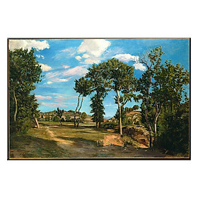 Tranh in canvas sơn dầu Scenery 396