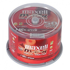 Đĩa DVD Maxell( lốc 50 chiếc) Hàng nhập khẩu