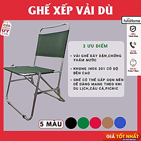 Ghế Dù, Xếp, Ghế Trà Chanh, Câu Cá, Cafe Gấp Gọn Nhẹ Nhàng