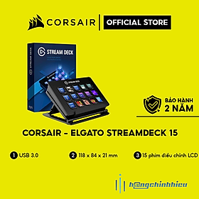 Mua Bàn phím ảo Corsair - Elgato StreamDeck 15 phím 10GAA9901 Hàng chính hãng