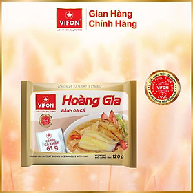 Thùng 18 gói Bánh Đa Cá HOÀNG GIA VIFON 130gr/gói