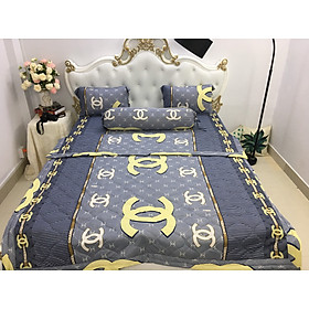 Bộ Drap gối kèm mền Thun Hàn Quốc ( 5 món } đủ size/ có mền lẻ