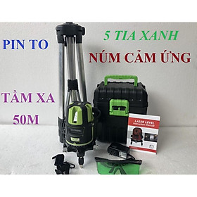 Mua Máy CÂN BẰNG laser 5 tia xanh phím cảm ứng