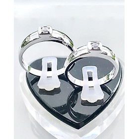 Nhẫn Đôi Bạc ND1091 Mini