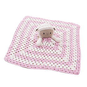 Đồ dung cho trẻ em Bobicraft - Mền cừu Barbra - Cotton hữu cơ organic an toàn