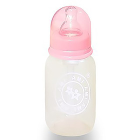Bình chống sặc van thoát khí núm silicone Ami AM55407 - 125ml