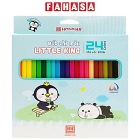 Hộp 24 Bút Chì Màu Little King - Hồng Hà 8126